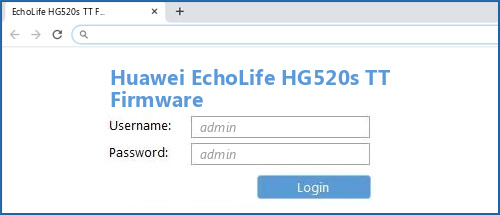 firmware for huawei echolife hg520